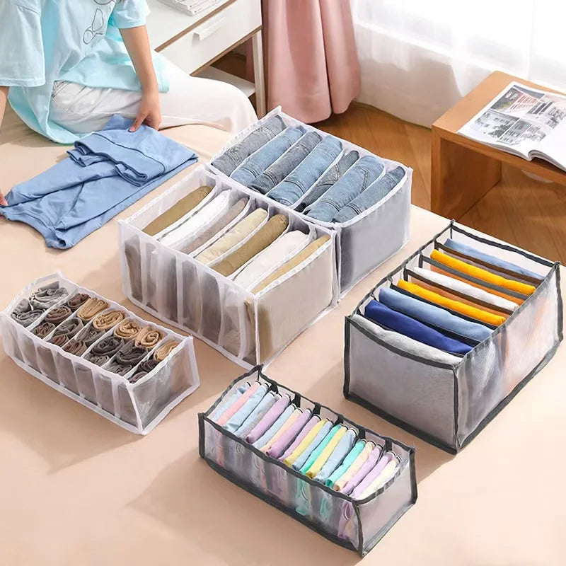 Organisateurs de tiroirs modulables – Lot de 3 boîtes de rangement